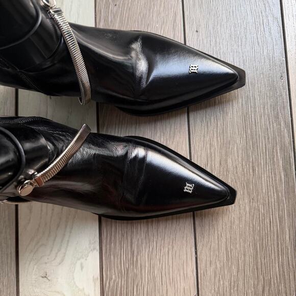 Misbhv pointed toe harness ankle boots main image 5